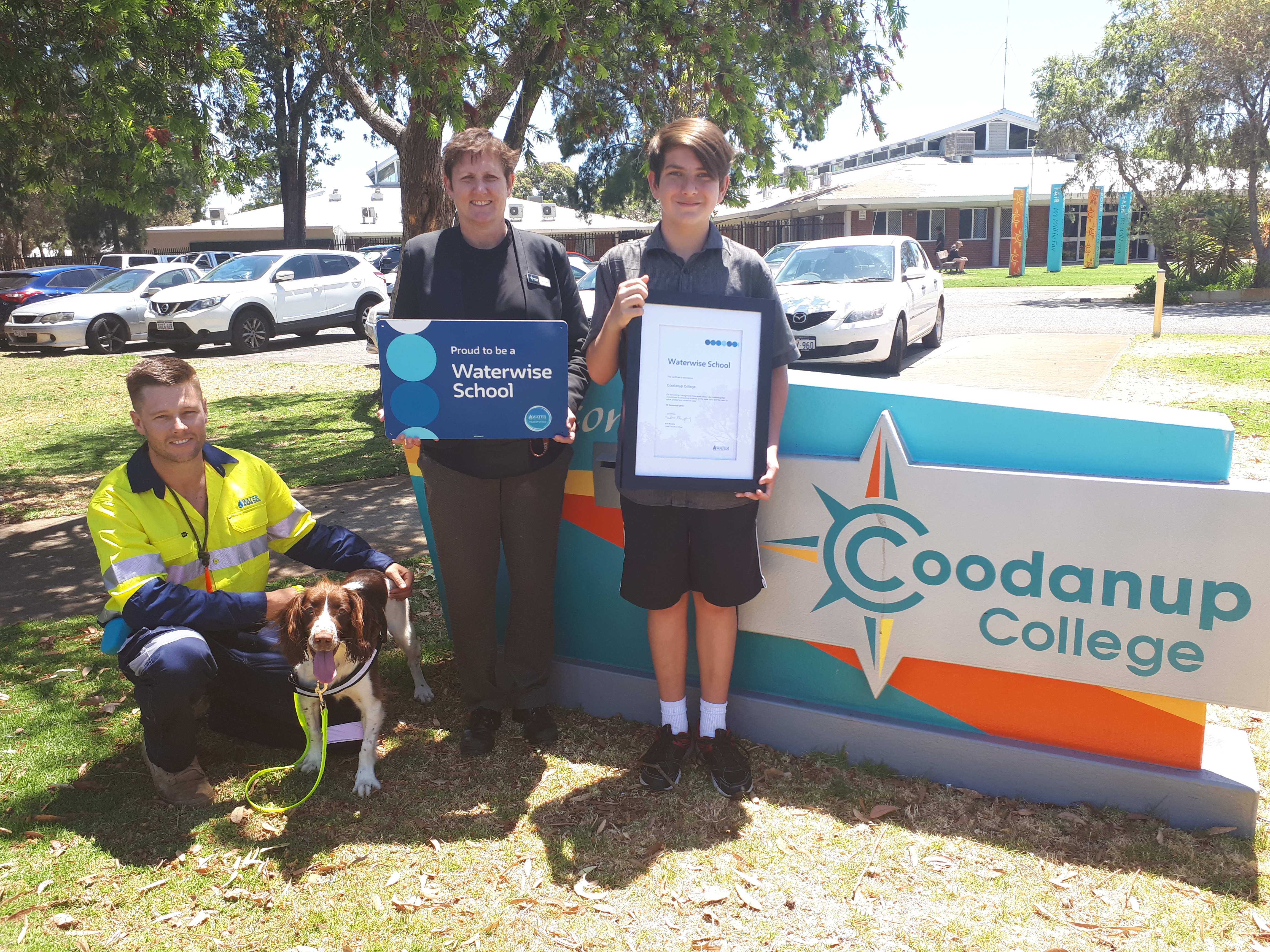 Coodanup College was recognised as a Waterwise School