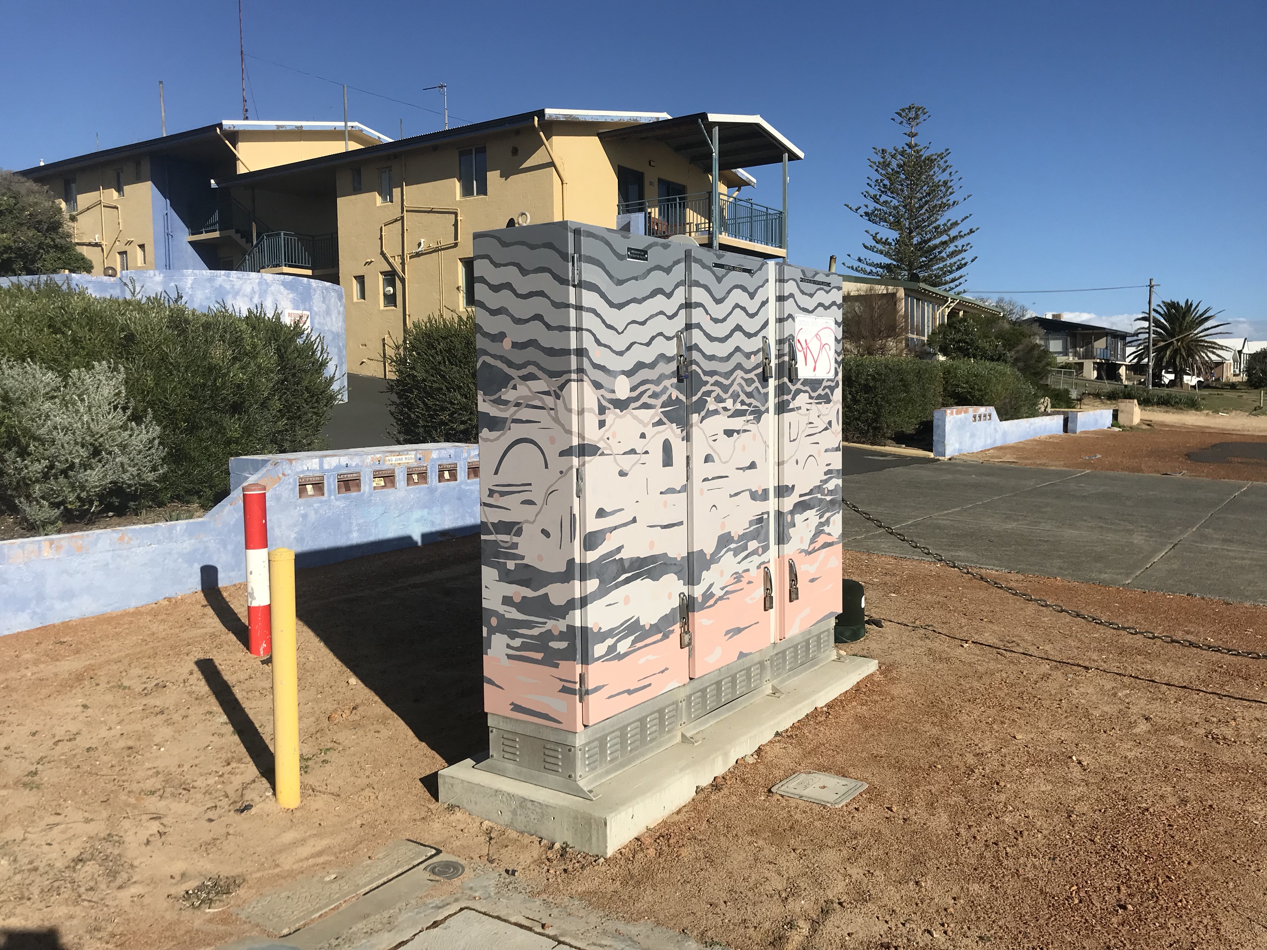 Andrew Fraser transformed the Ocean Drive Wastewater Pump Station in Bunbury