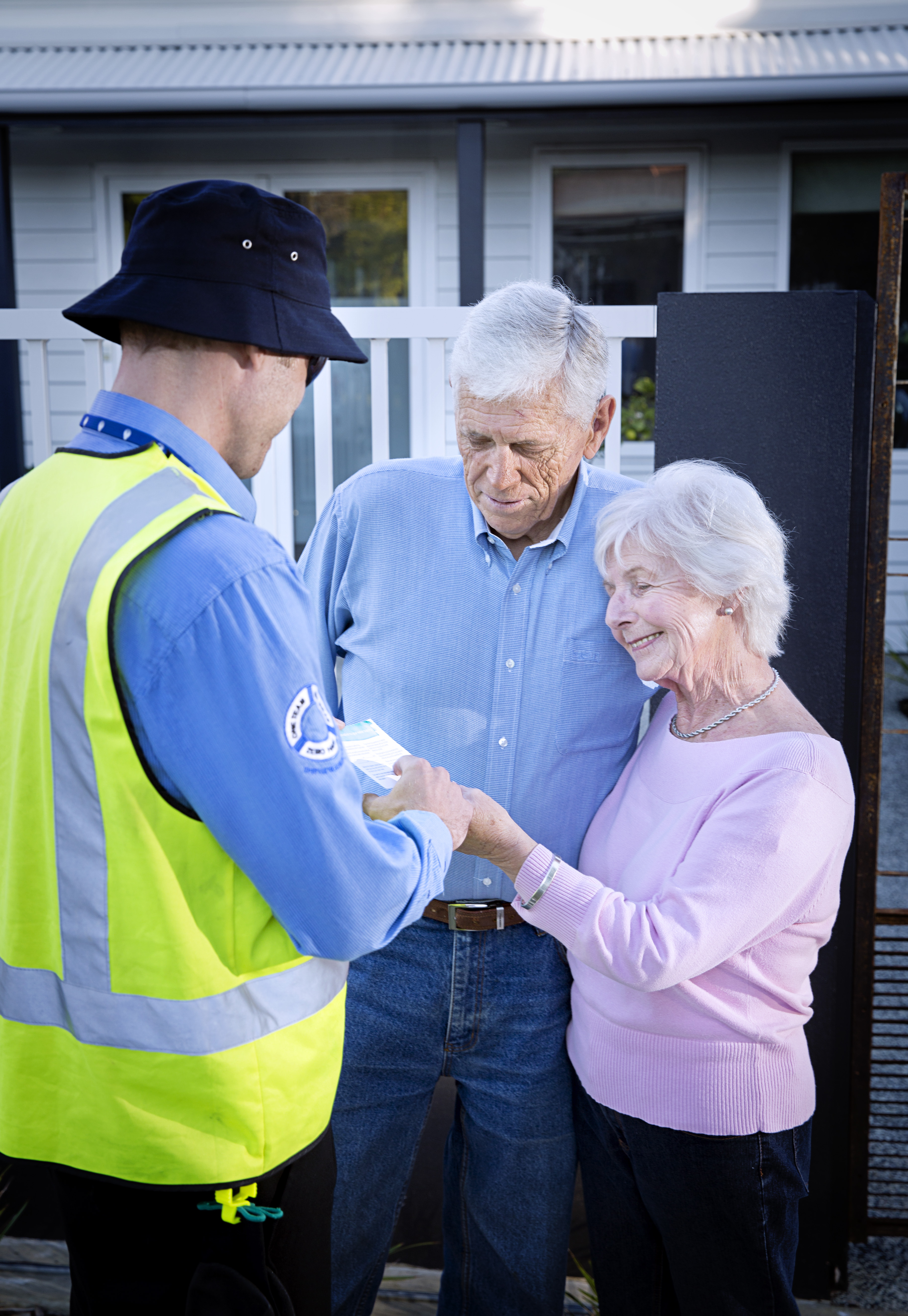 Always ask someone claiming to be from Water Corporation for identification