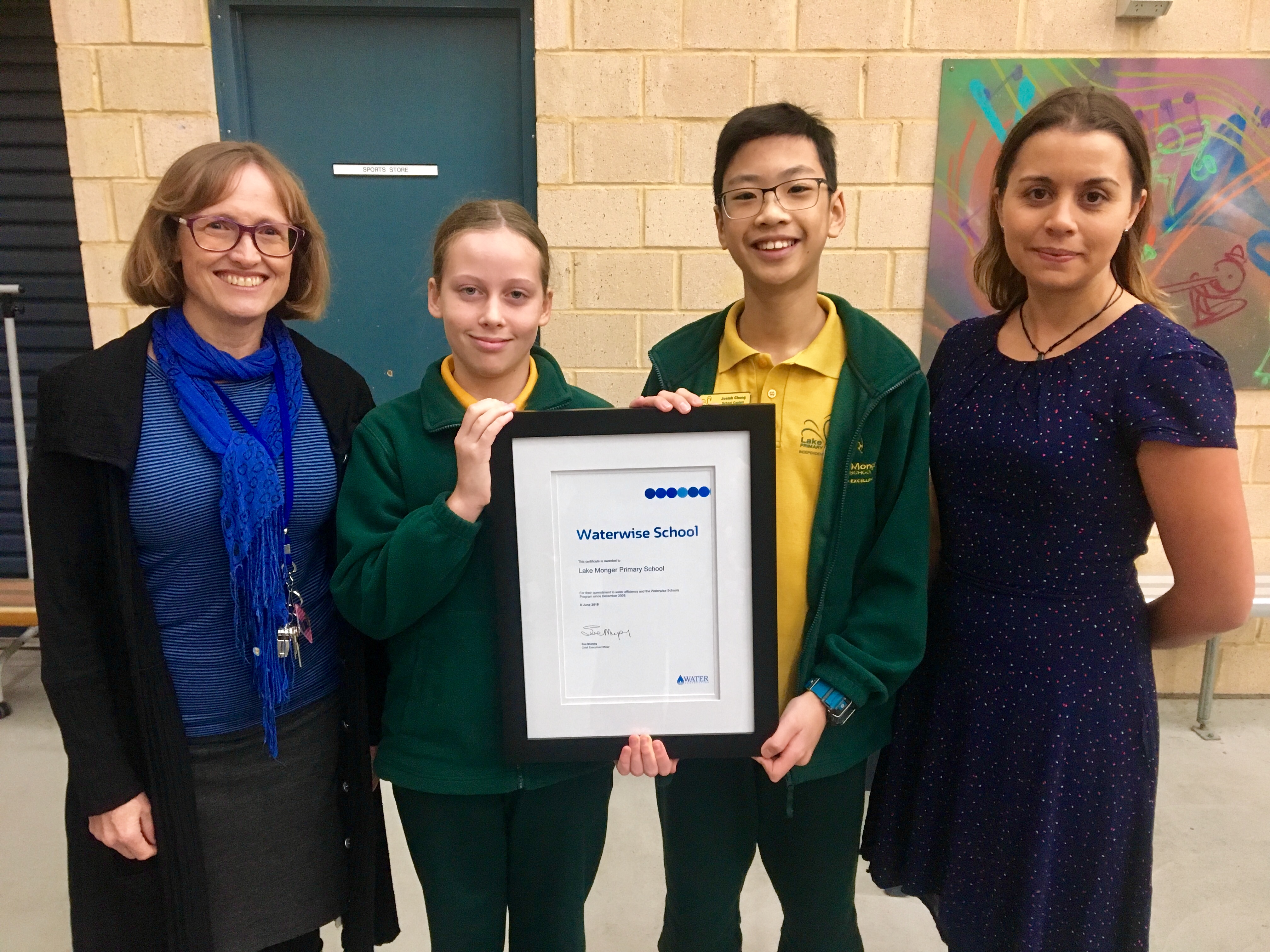 Lake Monger Primary School celebrates a decade of waterwise education