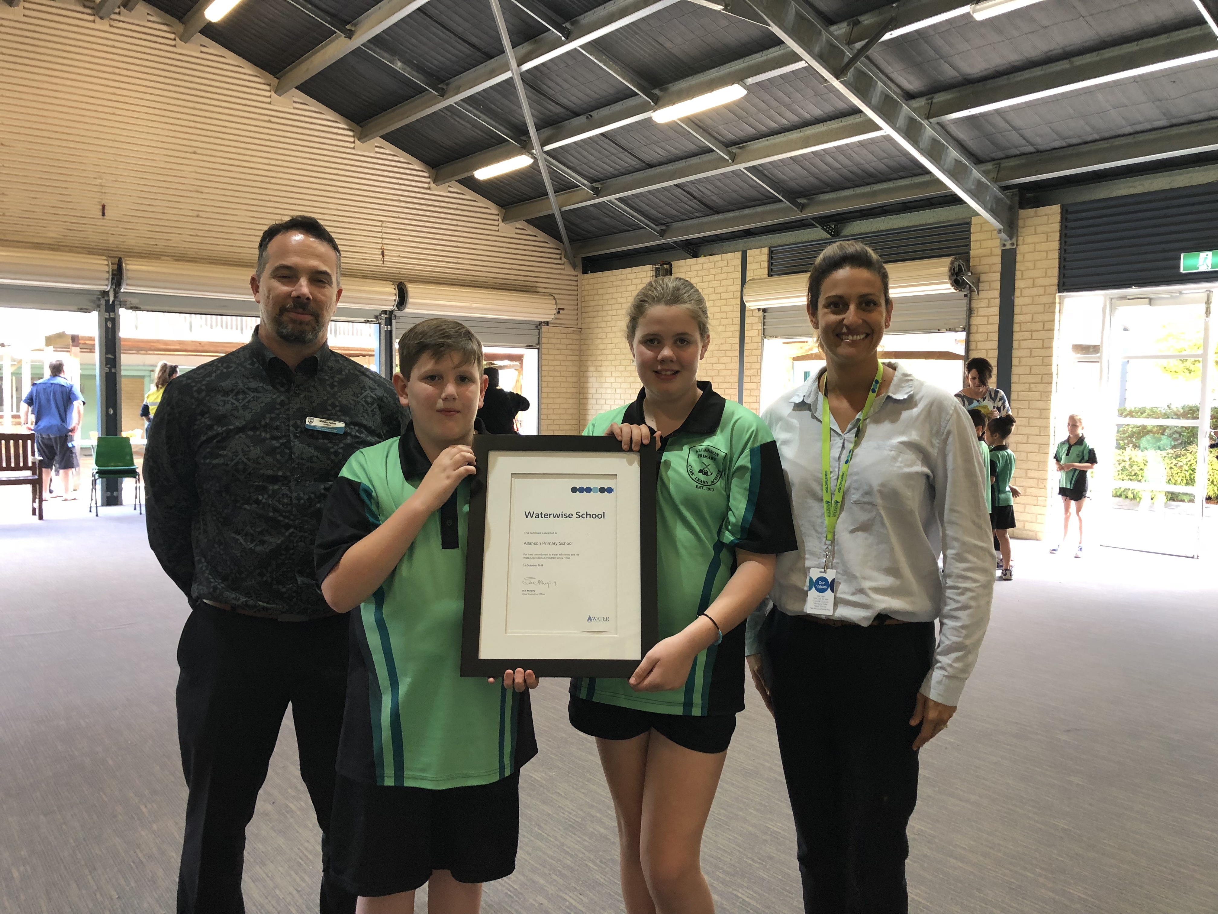 Allanson Primary School celebrates 20 years as waterwise