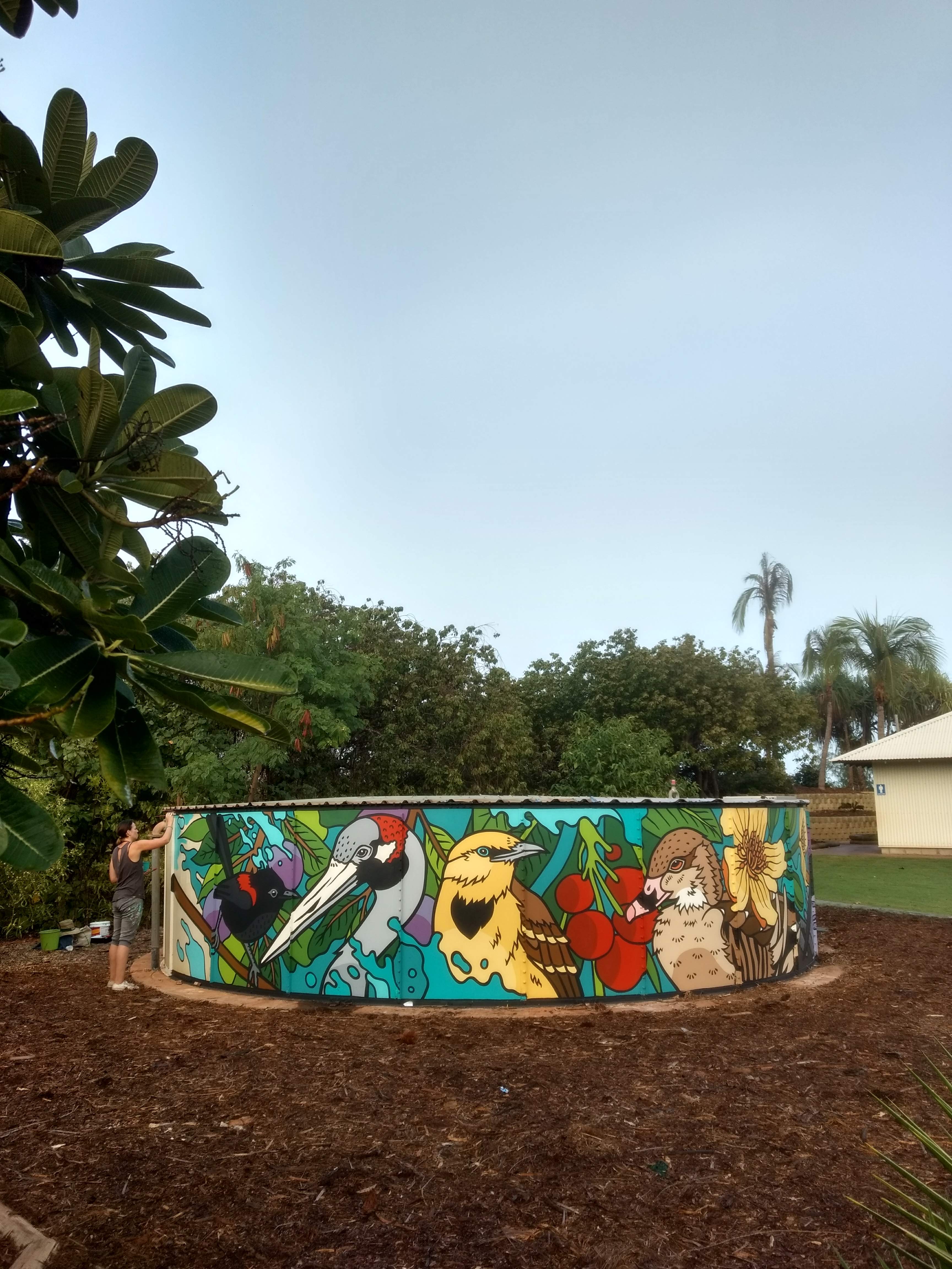 Broome tank art project 2